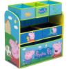 imageDelta Children 6Bin Toy Storage Organizer Peppa Pig