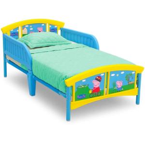 imageDelta Children Plastic Toddler Bed Peppa Pig