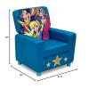 imageDelta Children DC Super Hero Girls High Back Upholstered Chair MySize DoubleSided Storage Easel 175 lb