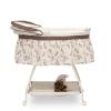 imageDelta Children Deluxe Sweet Beginnings Bedside Bassinet  Portable Crib with Lights and Sounds Falling LeavesFalling Leaves