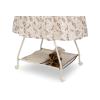 imageDelta Children Deluxe Sweet Beginnings Bedside Bassinet  Portable Crib with Lights and Sounds Falling LeavesFalling Leaves