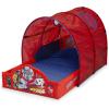 imageDelta Children Nick Jr PAW Patrol Sleep and Play Toddler Bed with Tent RedPaw Patrol
