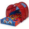 imageDelta Children Nick Jr PAW Patrol Sleep and Play Toddler Bed with Tent RedSpiderman