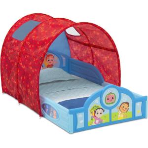 imageDelta Children Nick Jr PAW Patrol Sleep and Play Toddler Bed with Tent RedCocomelon
