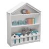 imageSerta Happy Home Storage Bookcase  Ideal for Books Decor Homeschooling ampamp More Bianca White