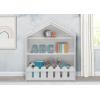 imageSerta Happy Home Storage Bookcase  Ideal for Books Decor Homeschooling ampamp More Bianca White