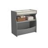 imageDelta Children 2in1 Changing Table and Storage Unit with Changing Pad GreyGrey