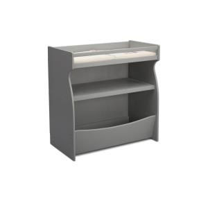 imageDelta Children 2in1 Changing Table and Storage Unit with Changing Pad GreyGrey