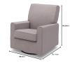 imageDelta Children Ava Nursery Glider Swivel Rocker Chair Dove GreyDove Grey