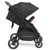imageDelta Children Cruzer Double Stroller  Lightweight Side by Side with Reclining Seats Extendable Canopies and Flat Fold Black