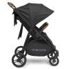 imageDelta Children Cruzer Double Stroller  Lightweight Side by Side with Reclining Seats Extendable Canopies and Flat Fold Black