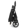 imageDelta Children Cruzer Double Stroller  Lightweight Side by Side with Reclining Seats Extendable Canopies and Flat Fold Black
