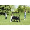 imageDelta Children Hercules Stroller Wagon for 2 Kids Versatile Stroller Wagon with Canopy PushPull Handles Cup Holders and Storage Pockets Compact Fold is Great for Travel Black