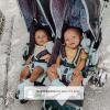 imageDelta Children LX Side by Side Stroller  with Recline Storage ampamp Compact Fold GreyGrey