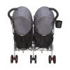 imageDelta Children LX Side by Side Stroller  with Recline Storage ampamp Compact Fold GreyGrey