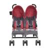 imageDelta Children LX Side by Side Stroller  with Recline Storage ampamp Compact Fold GreyGrey