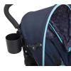 imageDelta Children LX Side by Side Stroller  with Recline Storage ampamp Compact Fold GreyNight Sky