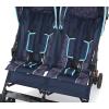 imageDelta Children LX Side by Side Stroller  with Recline Storage ampamp Compact Fold GreyNight Sky