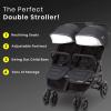 imageJeep Destination Ultralight Side x Side Double Stroller Midnight