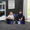 imageBatman Cozee FlipOut Sofa  2in1 Convertible Sofa to Lounger for Kids by Delta ChildrenMarvel Black Panther