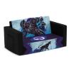imageBatman Cozee FlipOut Sofa  2in1 Convertible Sofa to Lounger for Kids by Delta ChildrenMarvel Black Panther