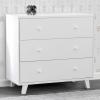 imageDelta Children Ava 3 Drawer Dresser with Changing Top Greenguard Gold Certified WhiteDresser  Changing Top Interlocking