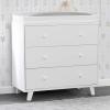 imageDelta Children Ava 3 Drawer Dresser with Changing Top Greenguard Gold Certified WhiteDresser