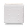 imageDelta Children Ava 3 Drawer Dresser with Changing Top Greenguard Gold Certified WhiteDresser