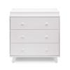 imageDelta Children Ava 3 Drawer Dresser with Changing Top Greenguard Gold Certified WhiteDresser