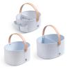 imageDelta Children Gap babyGap 3Pack Nested Fabric Storage Bins with Handles BlueBlue