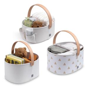 imageDelta Children Gap babyGap 3Pack Nested Fabric Storage Bins with Handles BlueTan