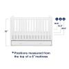 imageGAP babyGap Graham 4in1 Convertible Crib with Storage Drawer  Greenguard Gold Certified Bianca White