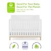 imageGAP babyGap Oxford 6in1 Convertible Crib  Greenguard Gold Certified Bianca WhiteNaturalBianca White