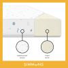 imageSimmons Kids Quiet Nights Dual Sided Baby Crib Mattress ampamp Toddler Mattress  Sustainably Sourced Core  Waterproof  Hypoallergenic  GREENGUARD Gold Certified Natural  Ideal Firmness  Made in USAWhite