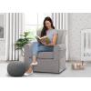 imageDelta Children Benbridge Glider Swivel Rocker Chair Dove Grey with Soft Grey WeltDove Grey With Soft Grey Welt