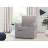 imageDelta Children Benbridge Glider Swivel Rocker Chair Dove Grey with Soft Grey WeltDove Grey With Soft Grey Welt