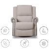 imageDelta Children Dylan Nursery Recliner Glider Swivel Chair FlaxFlax