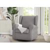 imageDelta Children Reston Nursery Glider Swivel Rocker Chair French GreyFrench Grey