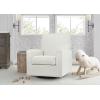 imageDelta Children Sophie Nursery Glider Swivel Chair with LiveSmart Performance Fabric Fabric Light CreamLight Cream