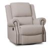 imageDelta Children Dylan Nursery Recliner Glider Swivel Chair FlaxFlax