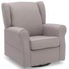 imageDelta Children Reston Nursery Glider Swivel Rocker Chair French GreyFrench Grey