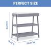 imageDelta Children Scout Changing Table  Greenguard Gold Certified Bianca WhiteGrey