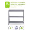 imageDelta Children Scout Changing Table  Greenguard Gold Certified Bianca WhiteGrey