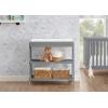 imageDelta Children Scout Changing Table  Greenguard Gold Certified Bianca WhiteGrey