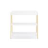 imageDelta Children Scout Changing Table  Greenguard Gold Certified Bianca WhiteNaturalBianca WhiteNatural