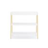 imageDelta Children Scout Changing Table  Greenguard Gold Certified Bianca WhiteNaturalBianca WhiteNatural