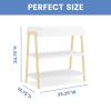 imageDelta Children Scout Changing Table  Greenguard Gold Certified Bianca WhiteNaturalBianca WhiteNatural