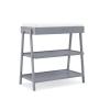 imageDelta Children Scout Changing Table  Greenguard Gold Certified Bianca WhiteNaturalGrey