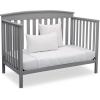 imageDelta Children Gateway 4in1 Convertible Crib  Greenguard Gold Certified GreyGrey