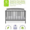 imageDelta Children Gateway 4in1 Convertible Crib  Greenguard Gold Certified GreyGrey
